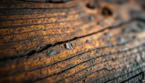 burnt wood torch finish