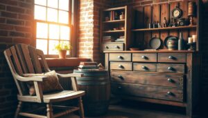 furniture upcycling rustic style