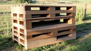 pallet furniture rustic DIY