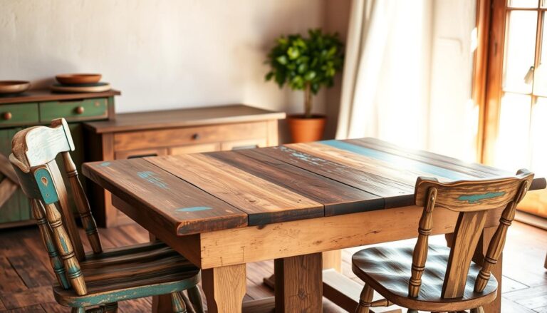 rustic colors enhancing furniture painting