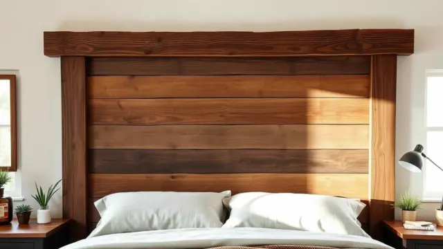 How to Make a Handmade Farmhouse-Style Headboard