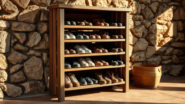 Step-by-Step Guide to Building a Functional Rustic Shoe Rack