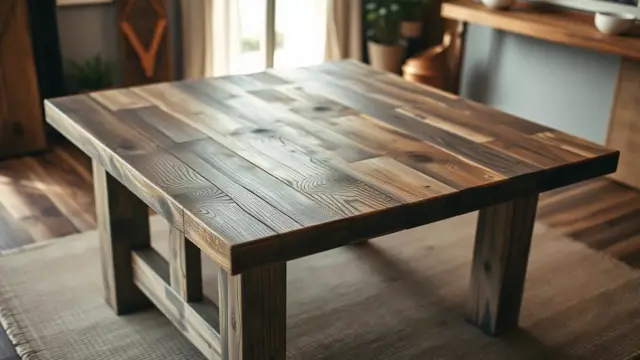 How to Build a Rustic Dining Table Using Reclaimed Wood